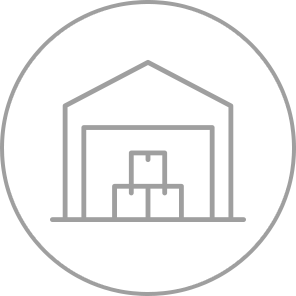 国内10ヶ所に自前の商品センターを展開