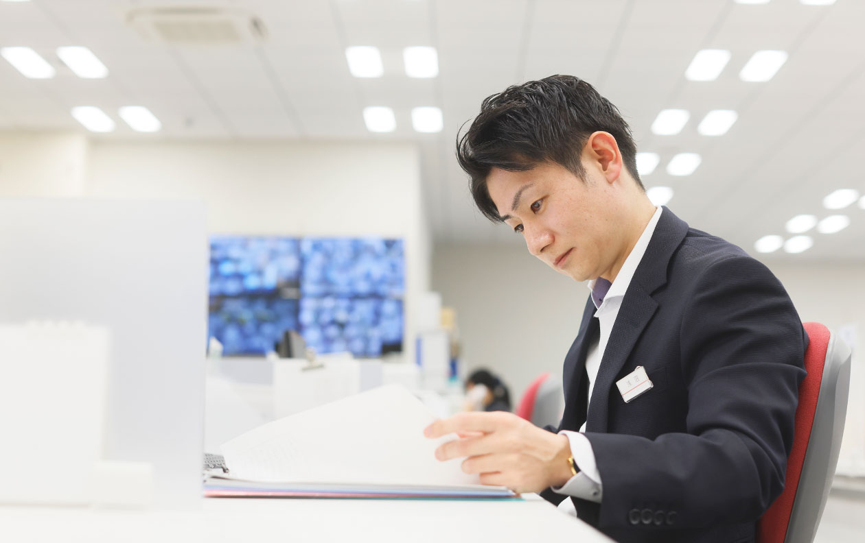 インタビュー風景