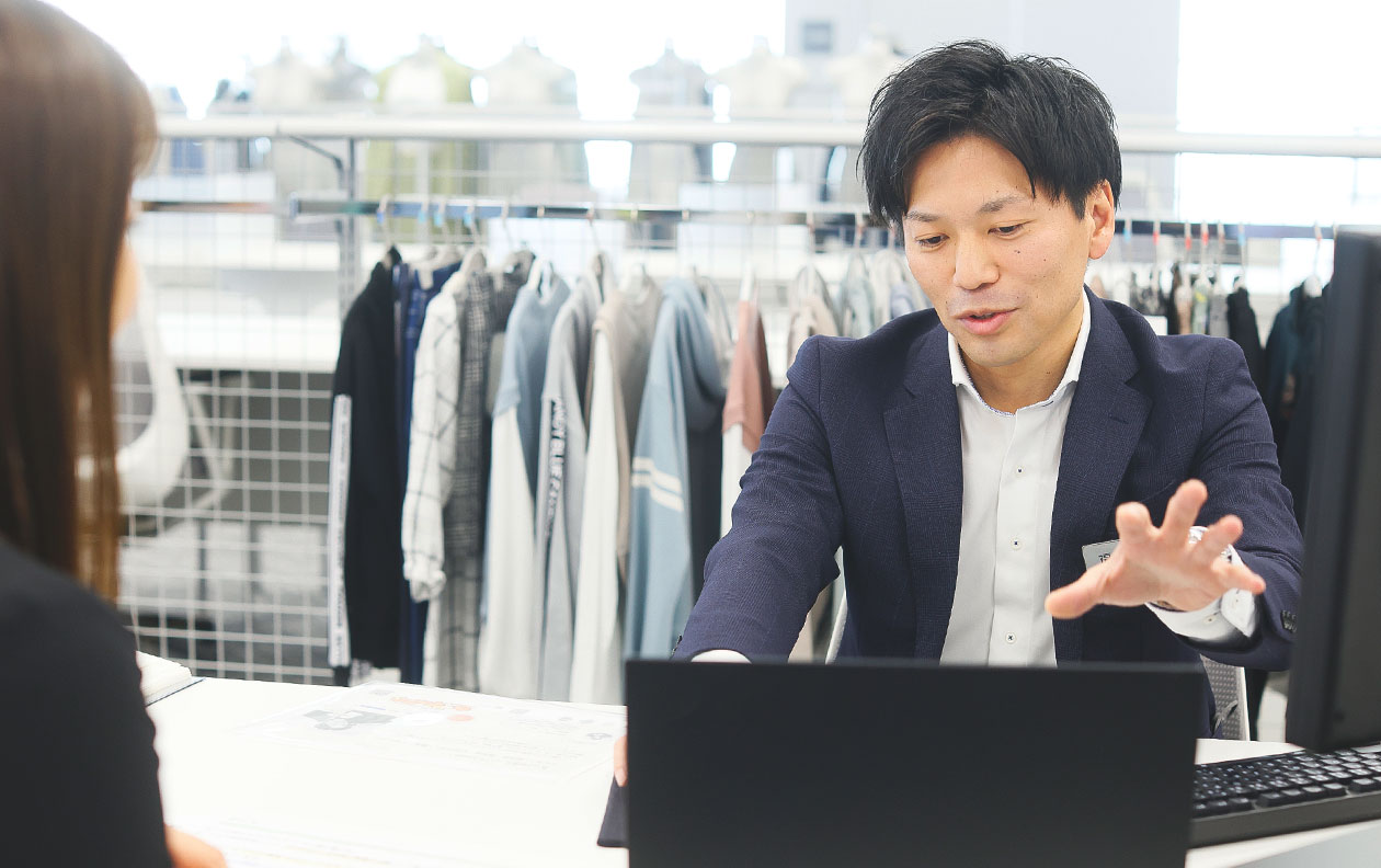 インタビュー風景