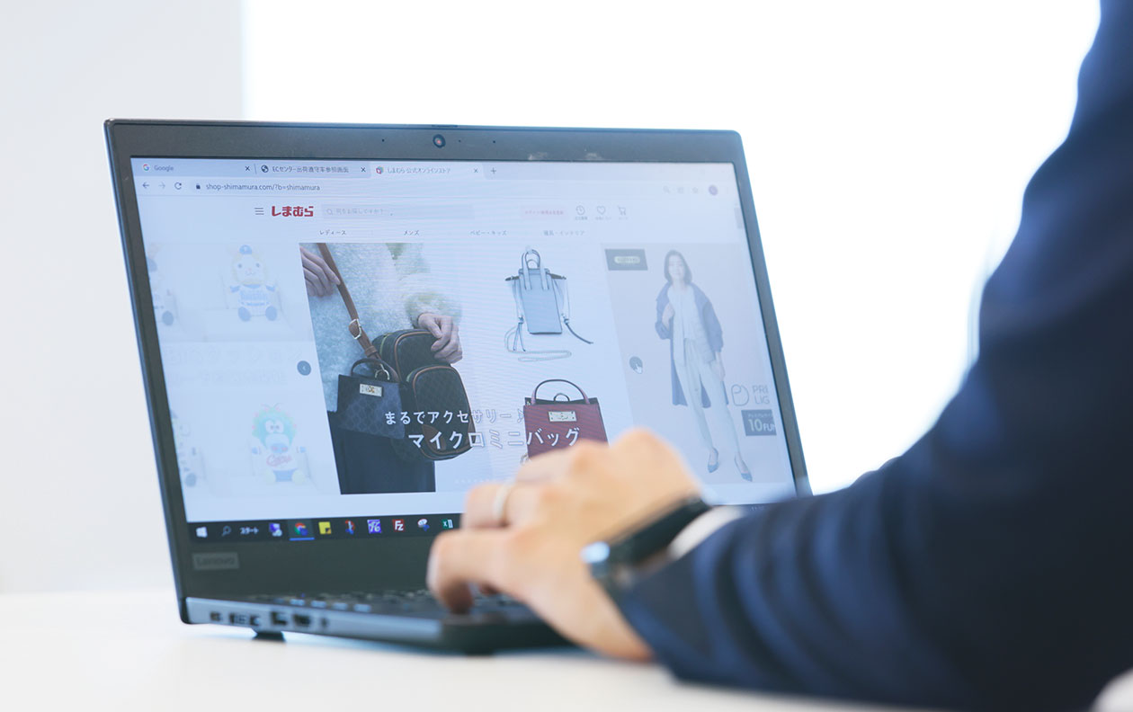 インタビュー風景