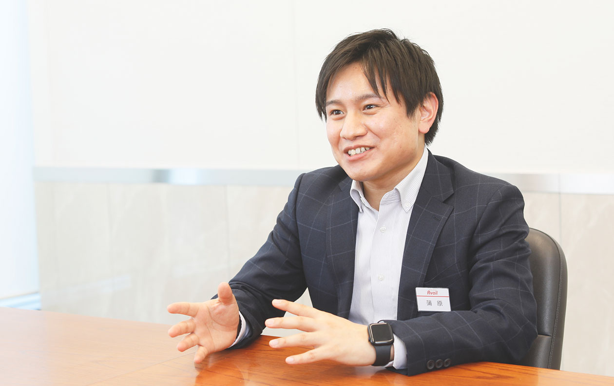 インタビュー風景