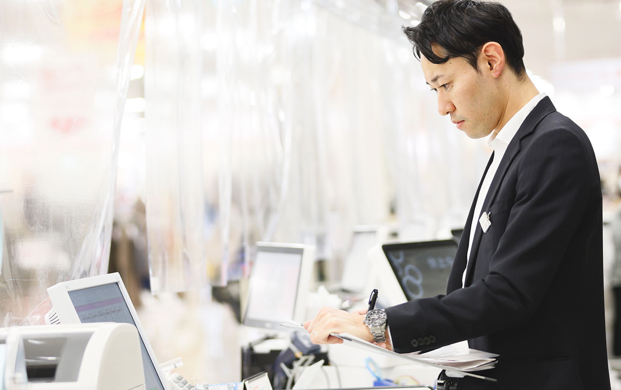 インタビュー風景