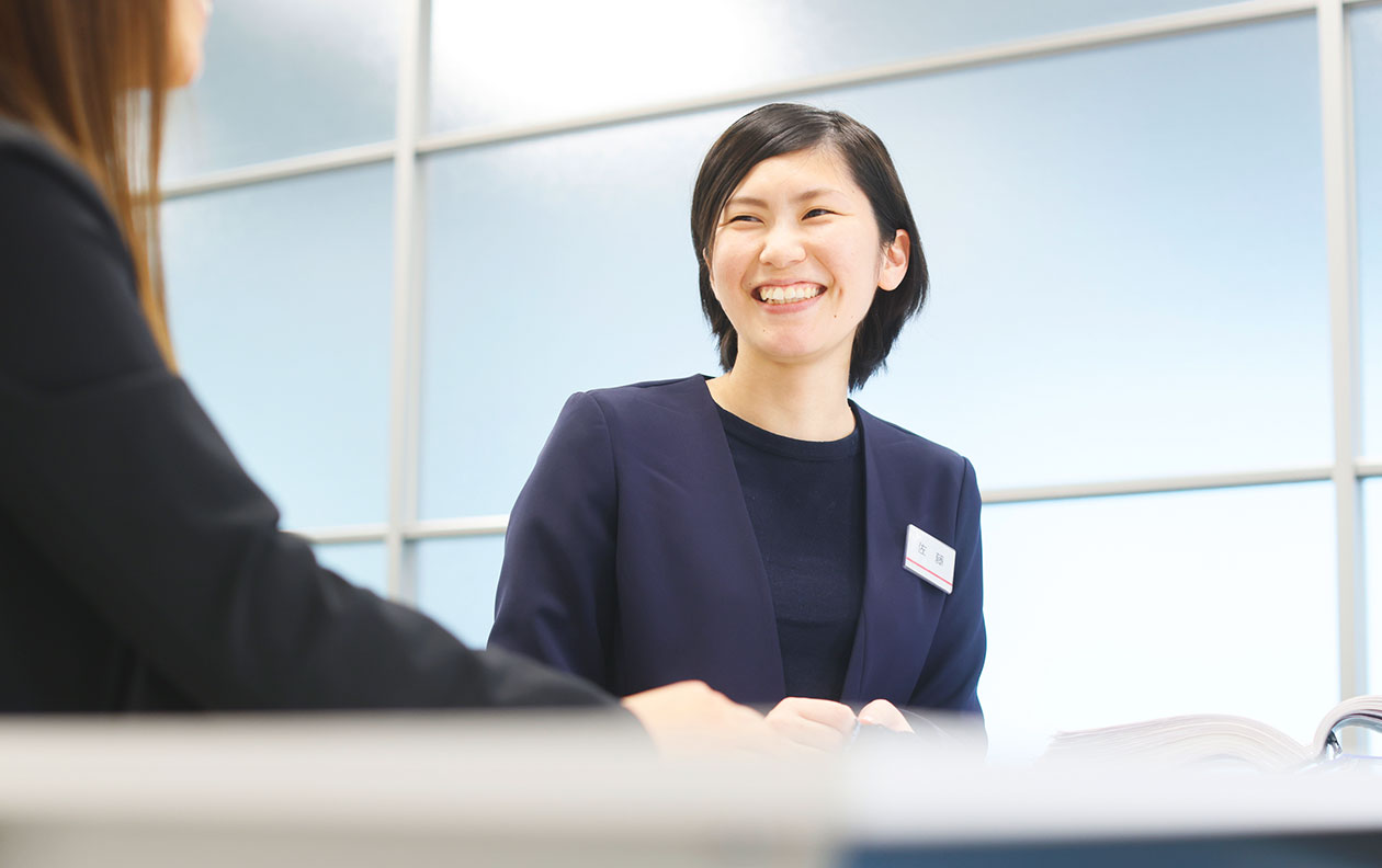 インタビュー風景