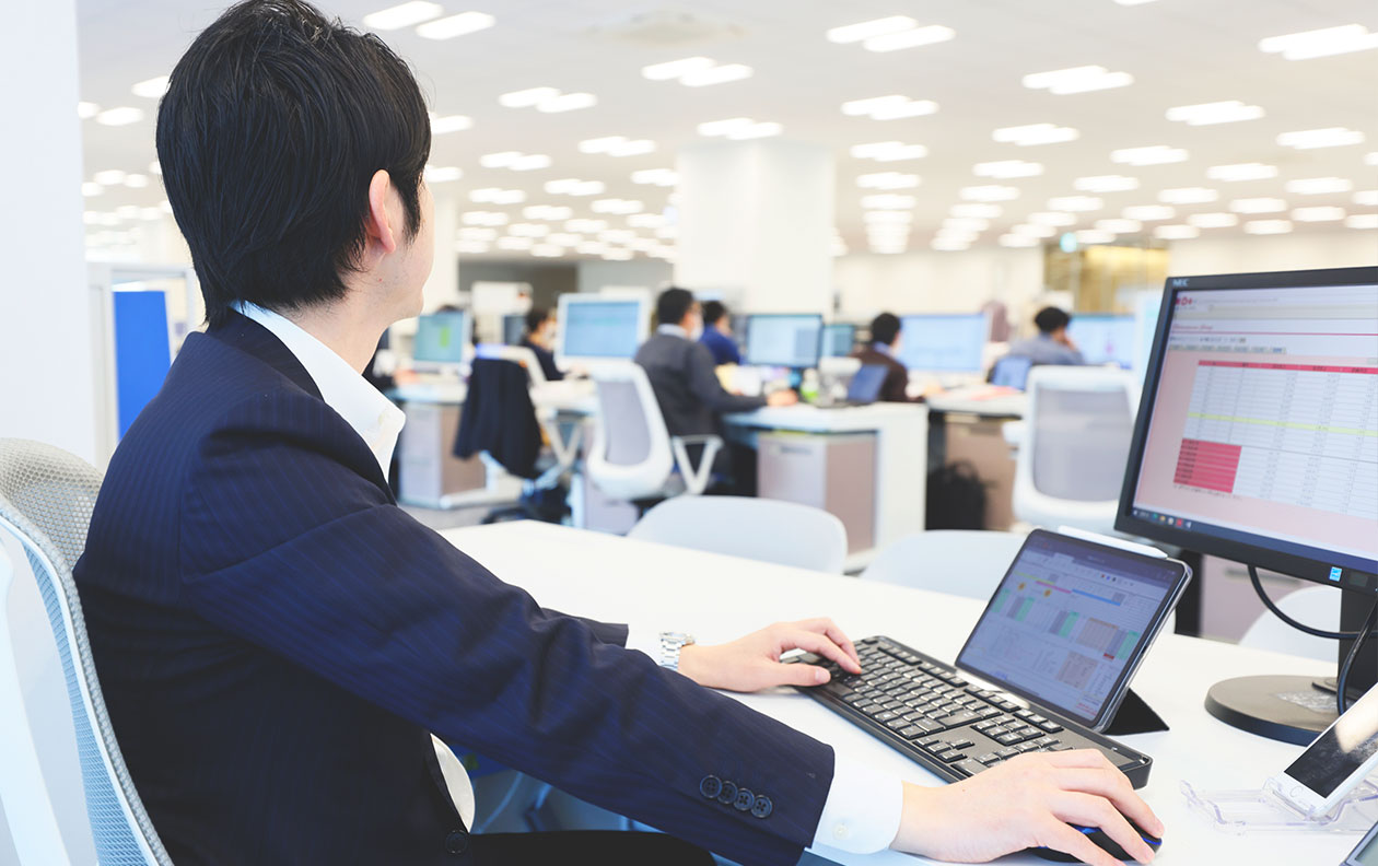 インタビュー風景