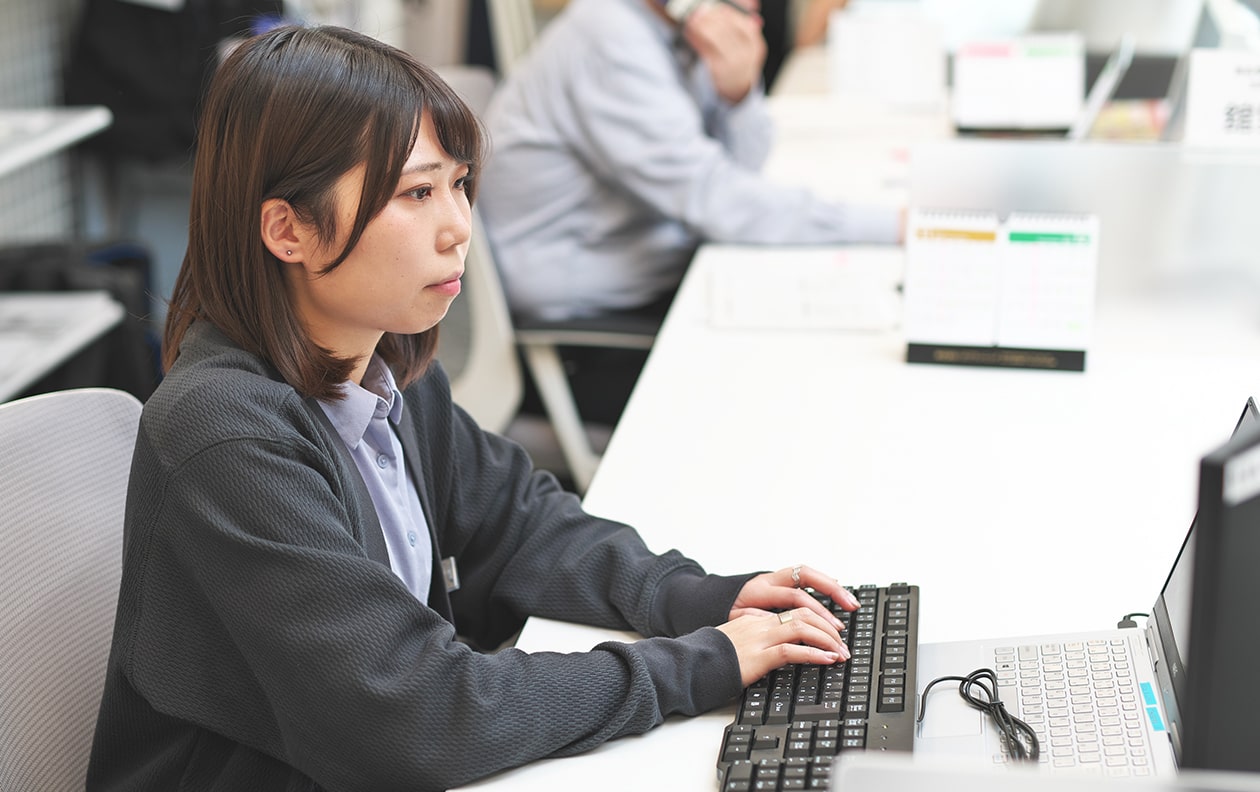 インタビュー風景