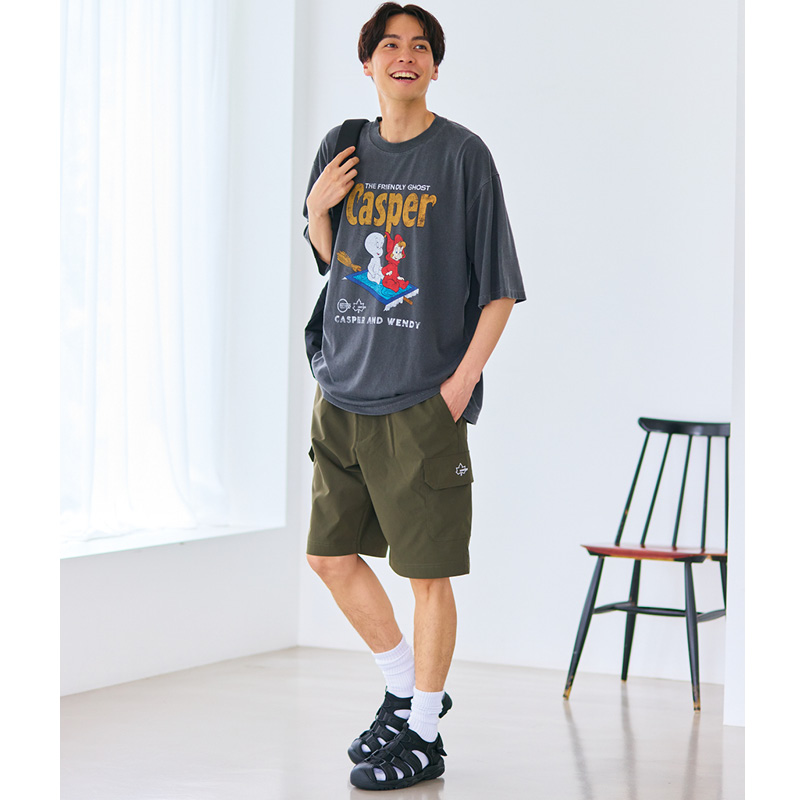 LIL VENDARS パンツ Buyer's Select/ストレッチジャージ 蛍光