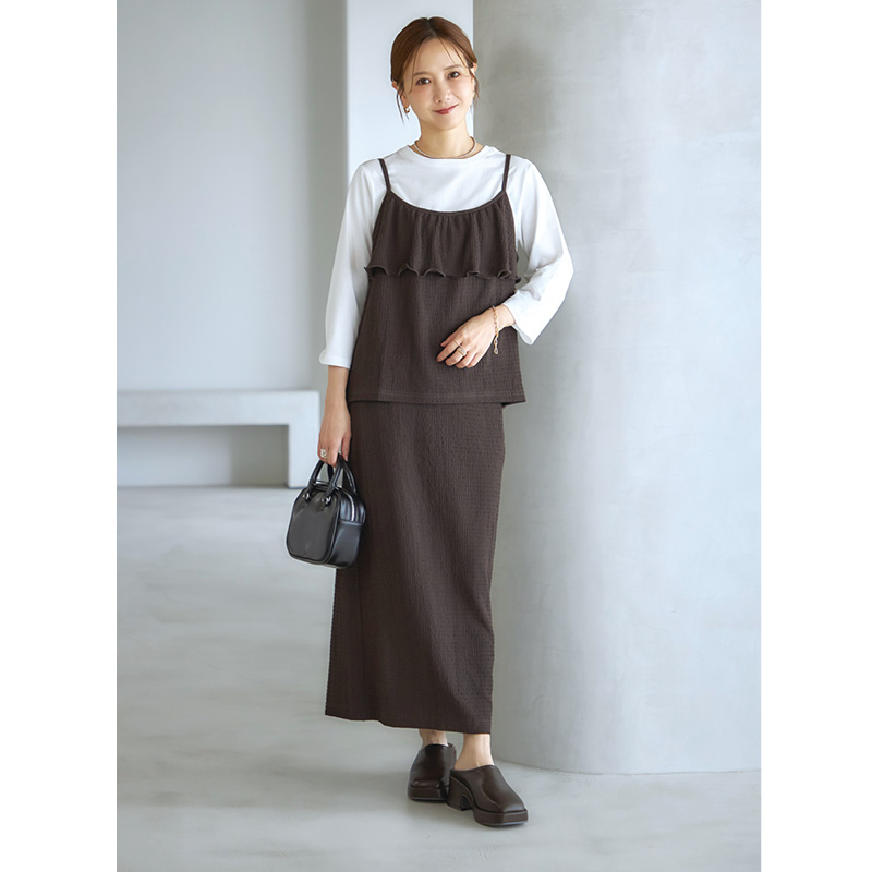 レディース キャミソール＋スカートセット mysa closet | ファッション