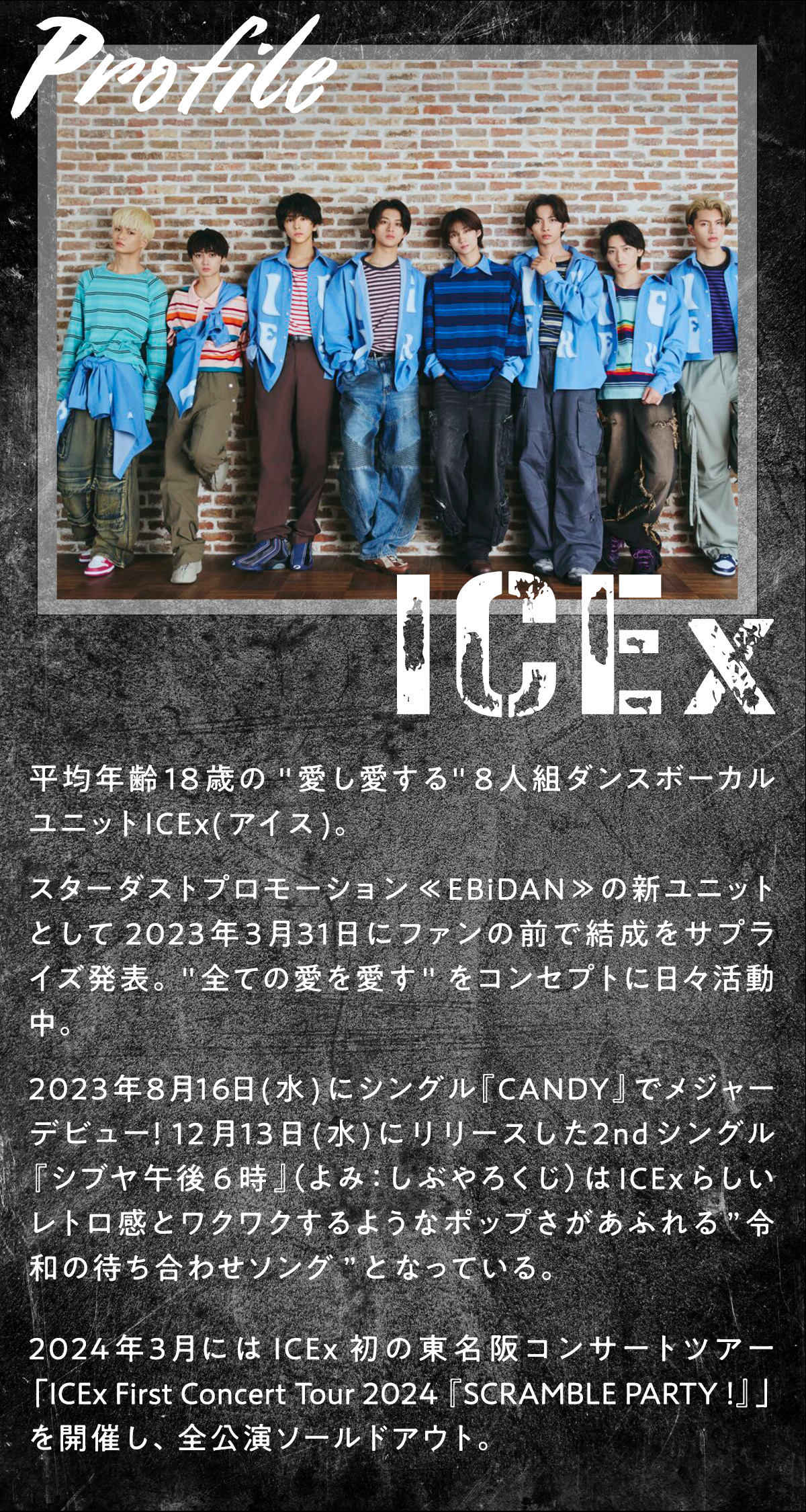 ICExのプロフィール