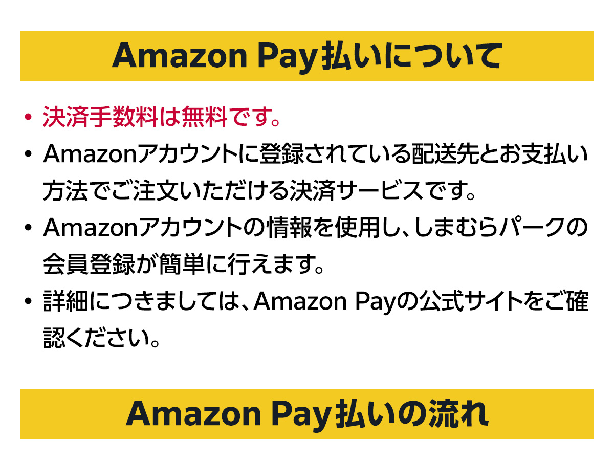 Amazon Pay払いについて