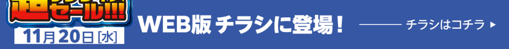 WEB版チラシに登場！！チラシはこちらから