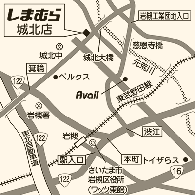 しまむら 城北店