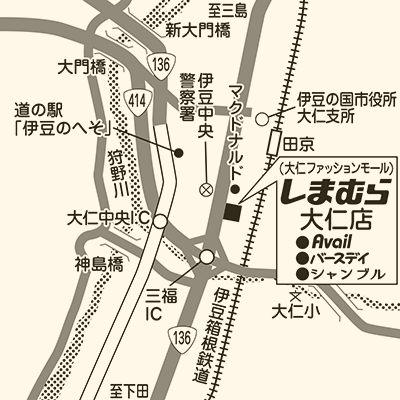 しまむら 大仁店