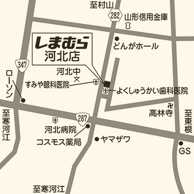 しまむら 河北店