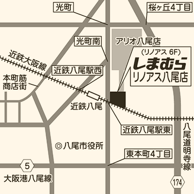 しまむら リノアス八尾店