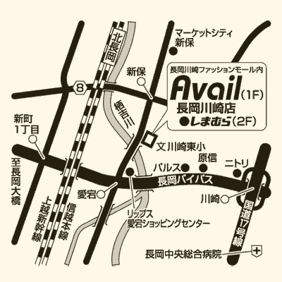 アベイル 長岡川崎店